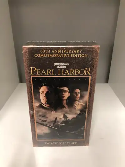 Factory Sealed Very Good Condition Pearl Harbor 2 VHS 60Th $25, View more