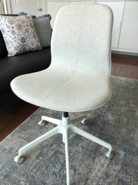 IKEA Desk Chair “LANGFJALL”  (Gunnared Beige/ White)
