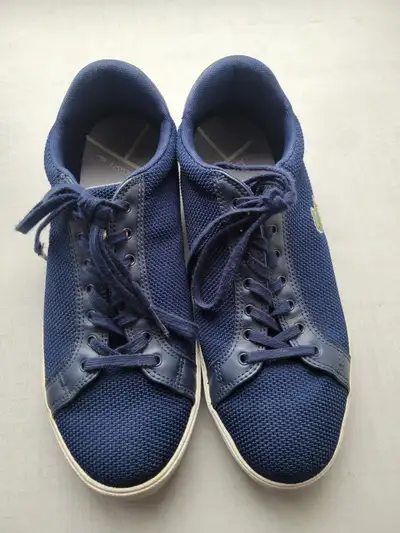 Blue Lacoste shoes size 7.5. $30, View more