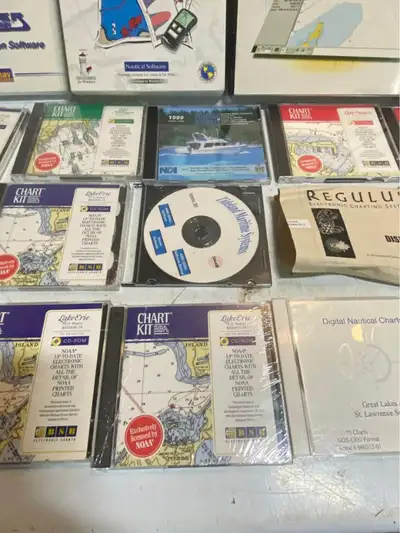 Tons of nautical navigation software