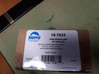 Sierra trim sender limit kit, band new, never used. Limiter only, position switch not available. Par...