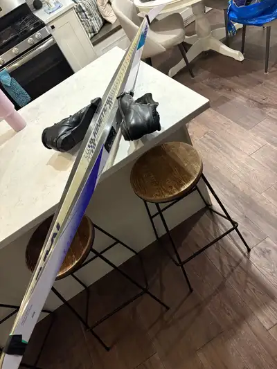 cross country skis with boots and poles , View more