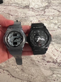 G-Shock GA -150 (Black and Blue) - Two Watches