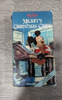 Disney's Mickey Mouse Christmas Carol VHS Movie