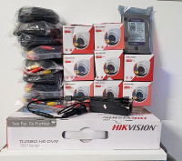 Hikvision Smart Light audio 2mp  8Ch DVR 8 cam complete kits