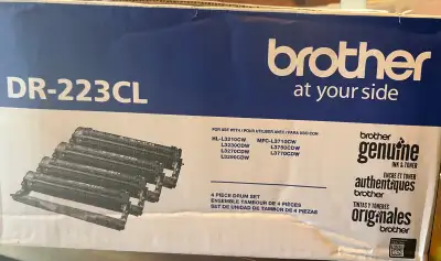 Brother Genuine DR223CL Drum Units – Set of 4 new in box on, View more
