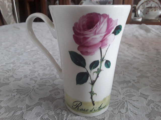 FINE BONE CHINA MUG - ROSE D'AMOUR - ROY KIRKHAM in Arts & Collectibles in City of Toronto