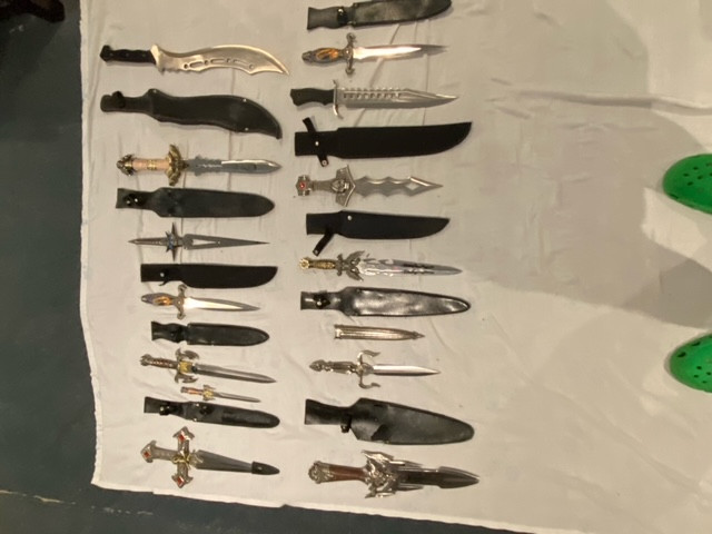 Knife and Sword Collection in Arts & Collectibles in Winnipeg