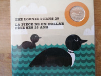 2012 $1 Loonie, 25th Anniversary