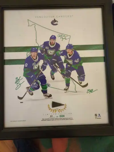 Vancouver Canucks autographed , View more