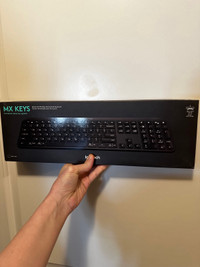 Logitech MX Keys Advanced Wireless Illuminated keyboard - New