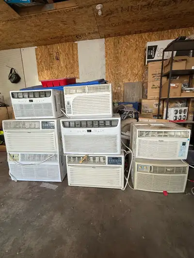 Window Air Conditioners for Sale ❄️ Selling multiple used Haier, Frigidaire, and other brand window...