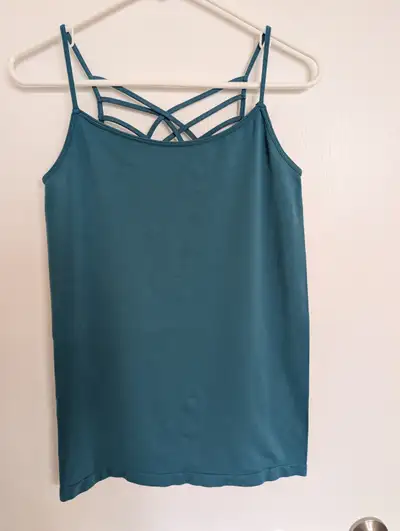 Tank Top in teal blue, 31" bust, size small, View more