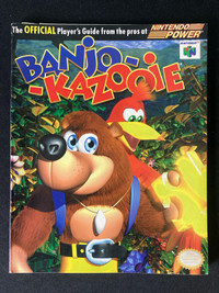 Vintage Nintendo Power Player's Guide Banjo-Kazooie Game N64