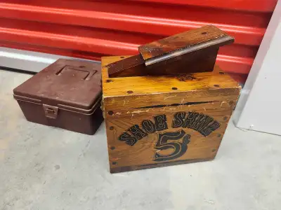 vintage shoe shine, View more
