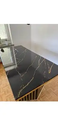 Stunning Black & Gold Quartz Countertop Slab | Brand New, View more