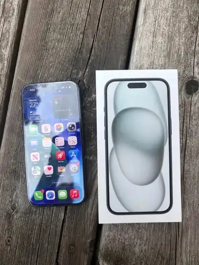 iPhone 15 128gb with box, View more