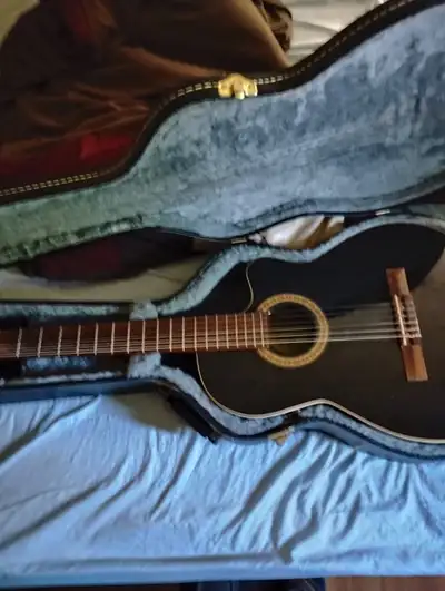 Beautiful guitar for sale acoustic nylon string, View more