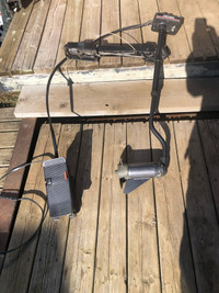 Johnson electric foot control fishing motor 