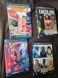 DC Comic Books: Earth One Superman Reborn Solo Trinity