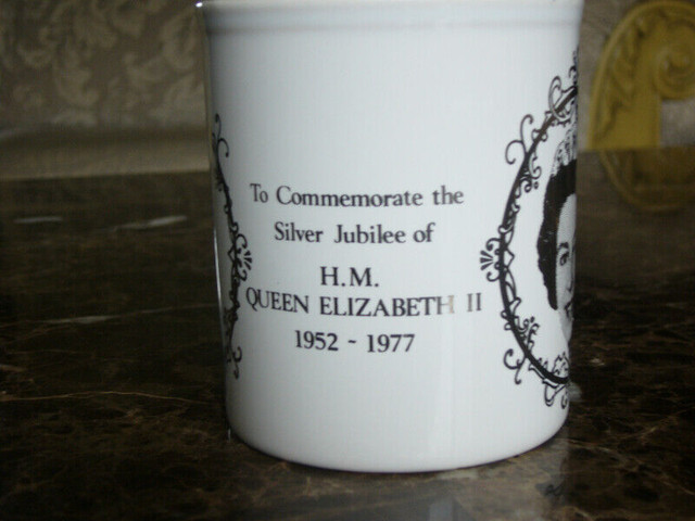 Silver Jubilee of Queen Elizabeth Mug in Arts & Collectibles in Peterborough - Image 4