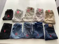 Lot 7 T-shirts garcon (20$) // Pantalons ou Jeans : 5$ ch