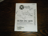 Exmark Ultra vac QDS Lazer Z & Z XP  Operators Manual