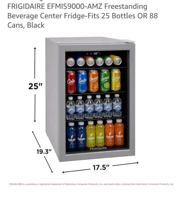 Mini Fridge Like New  in Refrigerators in Oakville / Halton Region - Image 3