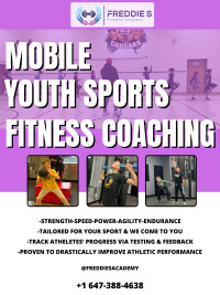 Mobile Youth Sports fitness coach