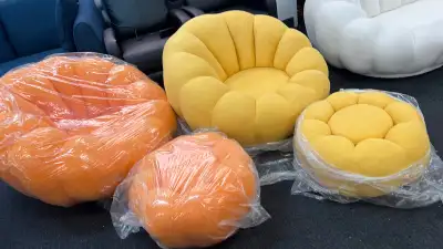$289-$399, Luxury 360 swivel pumpkin lazy chair, bean bag, View more