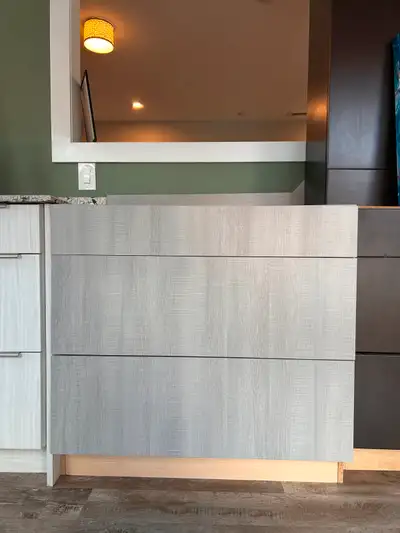 Cabinet Drawers - Flat Panel Grey, View more