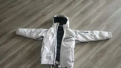 Grey/White Arc'teryx Waterproof Jacket, View more