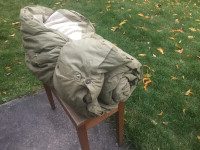 Military down filled sleeping bag