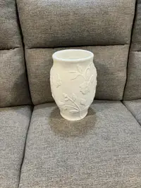 White crackle finish Vase