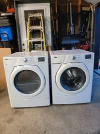 Whirlpool washer & dryer 27" wide