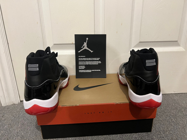 Jordan 11 Bred size 8 mens deadstock  in Men's Shoes in Markham / York Region - Image 2