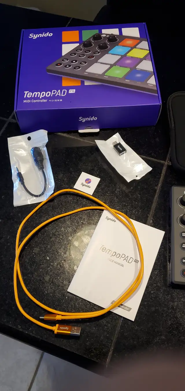 Synido TempoPAD USB midi controller in Pianos & Keyboards in Hamilton - Image 5