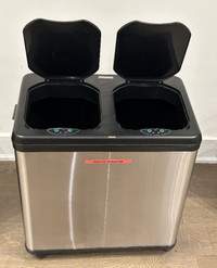 Pre-owned Sensor Dual Trash bin