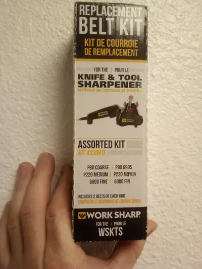 WORK SHARP KNIFE AND SCISSOR SHARPENER, View more