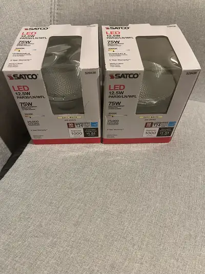 Brand new SATCO 12.5W/75W PAR30 LED, View more