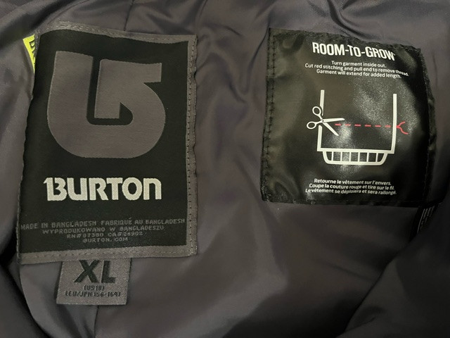 Burton Youth Winter Snow Pants Size XL in Kids & Youth in St. John's - Image 3