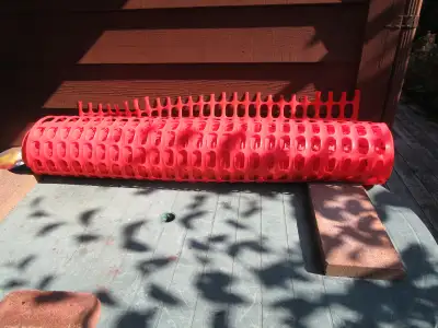 PLASTIC FENCING - for gardens, barriers, etc., View more