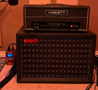 1977 Hiwatt DR103 Amp and Hi-Tone 2x12 Cabinet