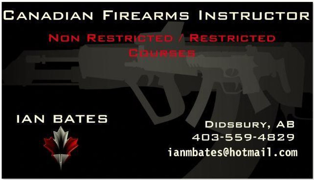 Canadian Firearms Safety Course - May 18/19 Didsbury in Classes & Lessons in Calgary