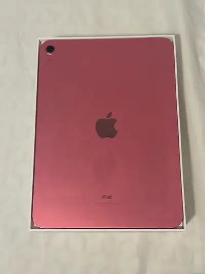 Apple iPad (10th Gen) - 64GB - Wi-Fi - Pink (Like New w/ Box), View more