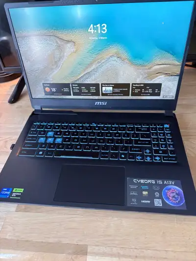 RTX 4060 Gaming Laptop  MSI Cyborg 15 A13V, View more