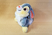 Thumper Disney cartoon bunny rabbit stuffed plush 9in H w tags