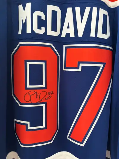 Brand New Signed Connor McDavid Jersey, View more