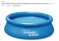 Round 8' Summer Waves Pool