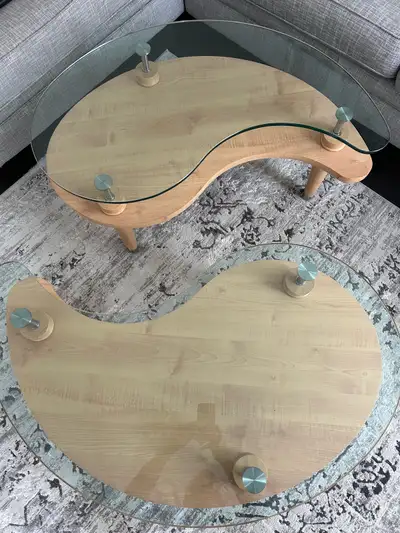 2 coffee tables in Mint condition, View more